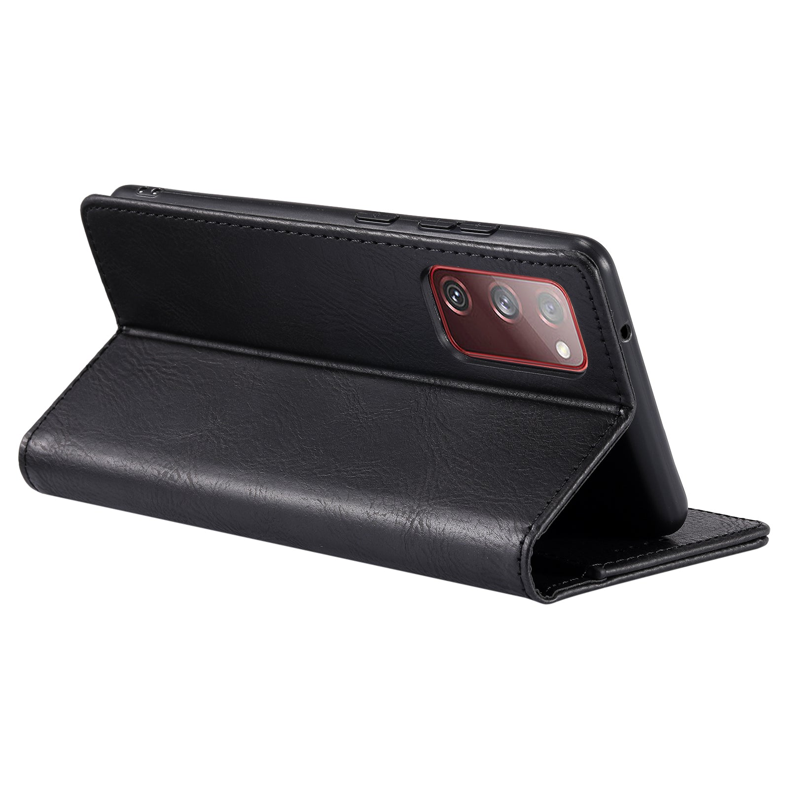TTUDRCH Style 007 Leather Case for Samsung Galaxy S20 FE / S20 FE 5G / S20 FE 2022 / S20 Lite RFID Blocking Stand Wallet Cover - Black TTUDRCH Style 007 Leather Case for Samsung Galaxy S20 FE / S20 FE 5G / S20 FE 2022 / S20 Lite RFID Blocking Stand Wallet Cover - Black